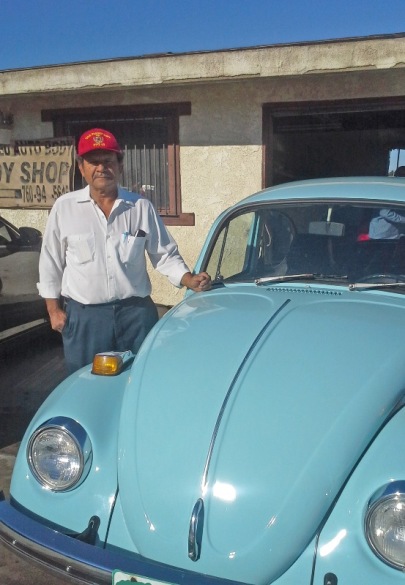 The artist who restored my Volkswagen